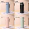 Modern Minimalist 500ml Insulated Coffee Mug With Portable Handle For Office And Travel