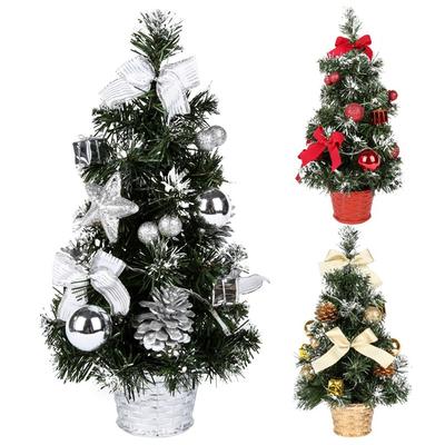 15/20CM Weihnachtsbaum Xmas Tischplatte Miniatur Künstlicher Schmuck Für Heimdekoration Weihnachts-Kiefer