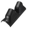 Μαύρο / ανθρακονήματα ABS Car A-Pillar Pod Gauge Holder Universal Fit Most Vehicle - Μόνο για Αριστεροτίμονα αυτοκίνητα