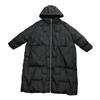 Winter Women Oversize Long Down Jacket Hooded Thick Warm Casual Pocket Parkas Snow Coat