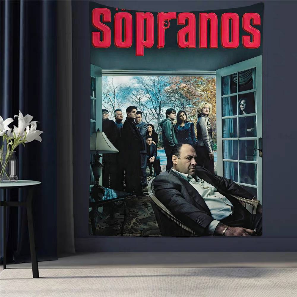 Tessuto Decorativo Classico Film Serie TV I Soprano Stampa Artistica Sci-Fi Stanza Arredamento Casa Decorazione Murale Decor