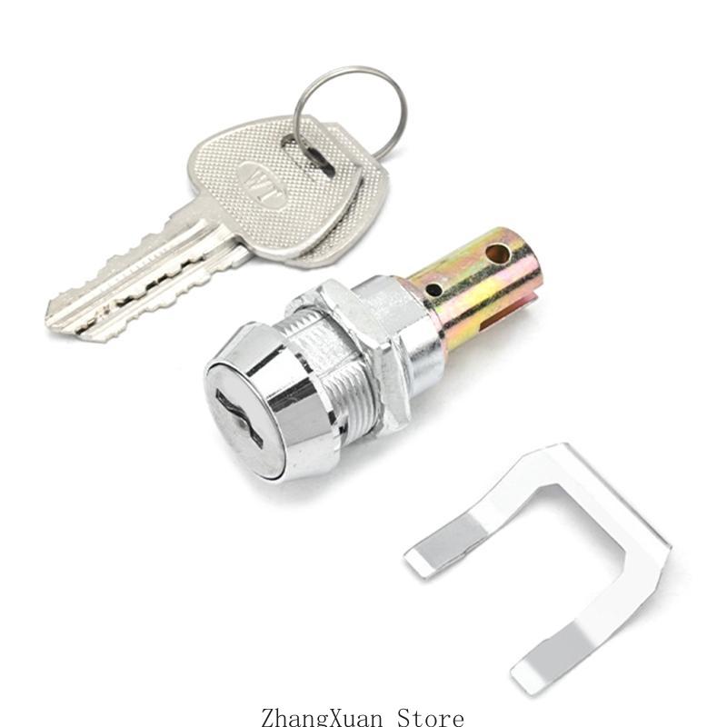 

Craftsmen Tool Box Lock Replacement Cabinet Insert Linkage Tool Box Lock with Keys 180° Rotation Unlocking Drawer Lock 3XUF CN