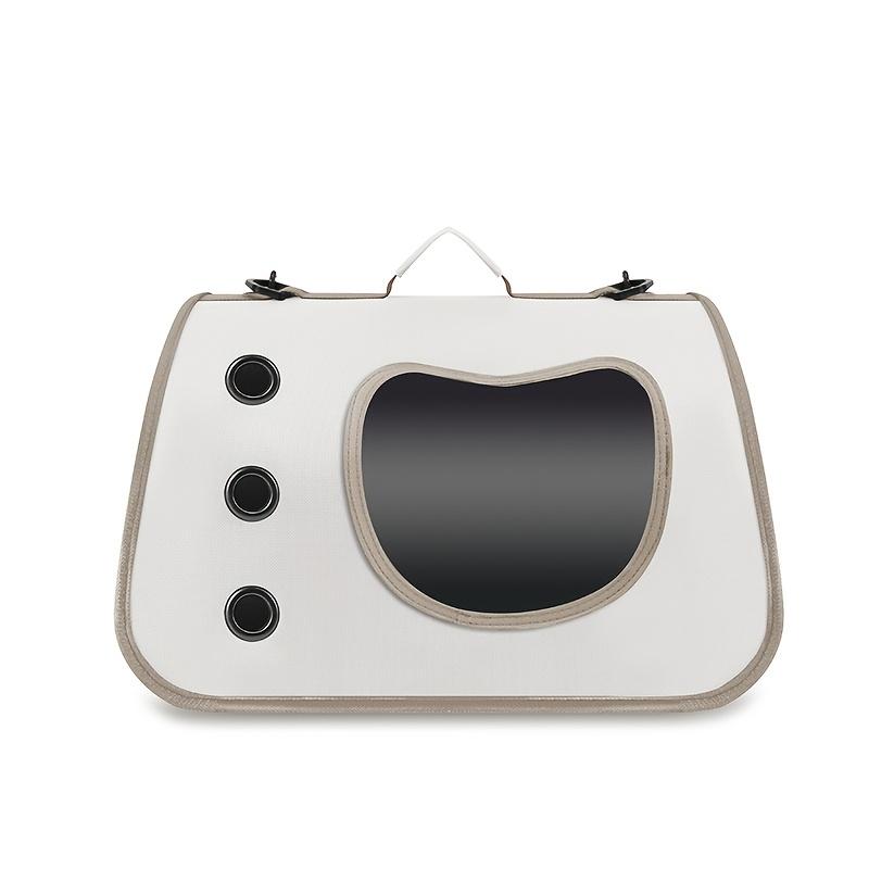 Bolsa Transportadora Portátil para Animais de Estimação para Cães Pequenos Gatos Exterior Dobrável Bolsa para Gatos Respirável Bolsa de Ombro para Gatos Bolsa de Transporte para Gatinhos
