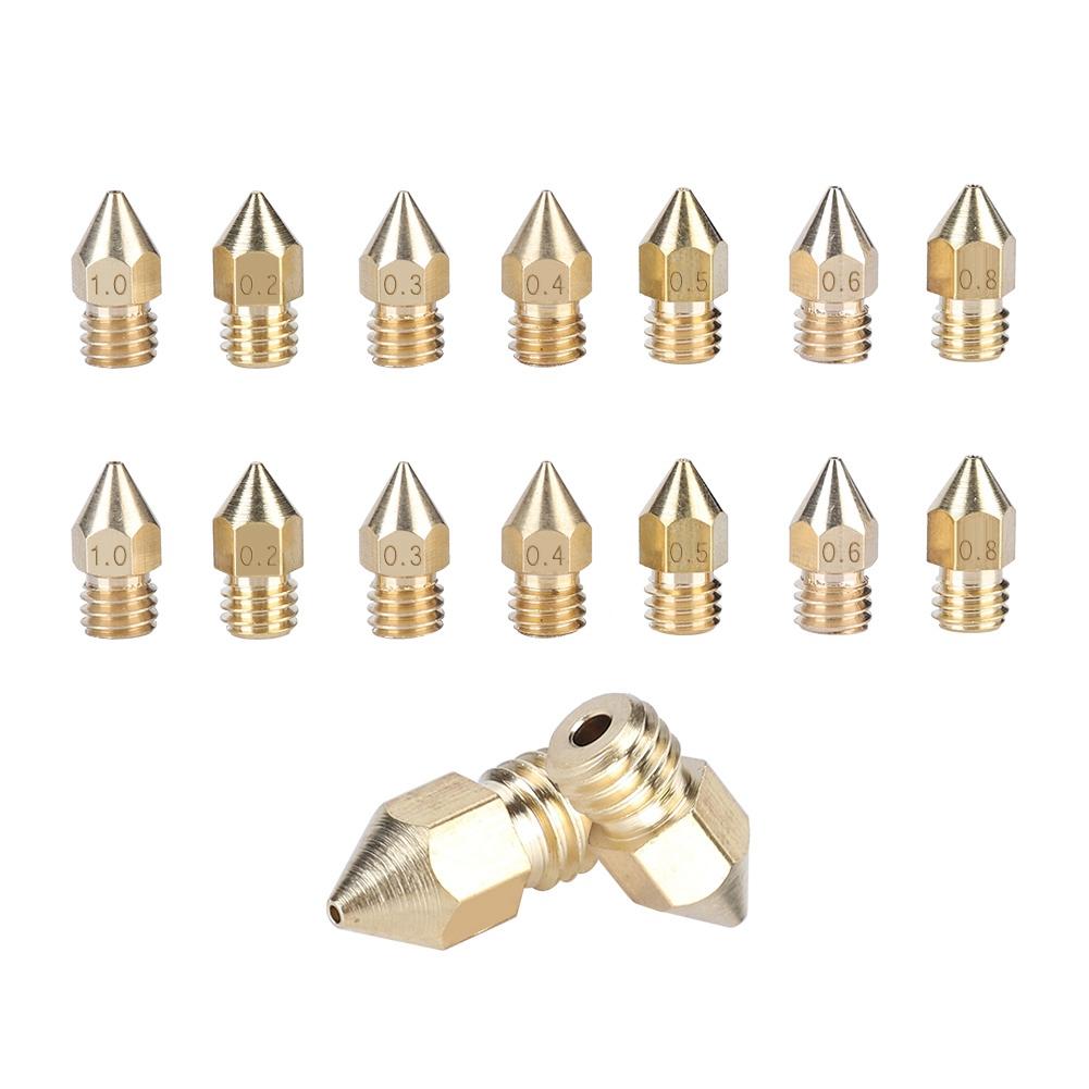 Sada trysek pro 30 ks 3D tiskárny 1,75 mm Extruder vláken Příslušenství k tiskárně