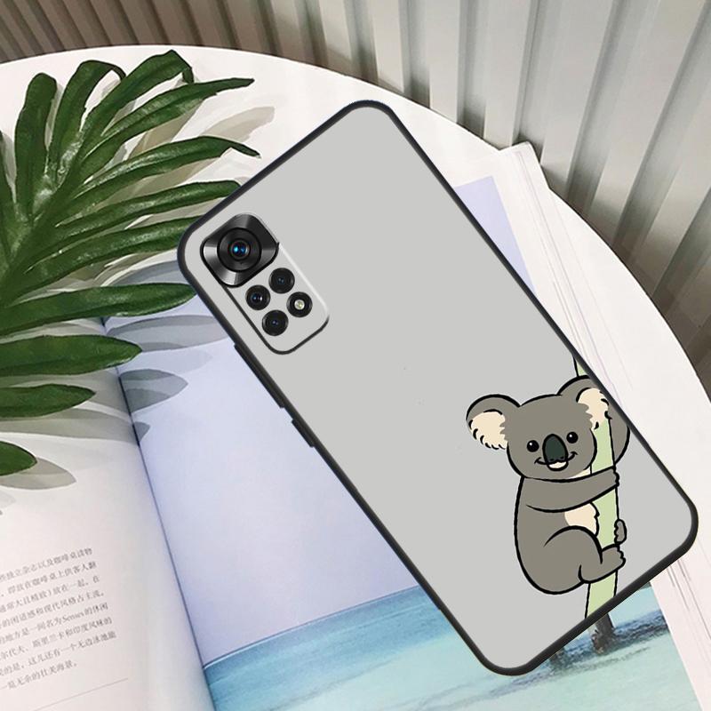 Cartoon Painting Animal Koala Funda For Xiaomi Redmi Note 11 10 12 13 14 15 Pro Plus Case For Redmi 15C 10C 13C 12C 14C 15