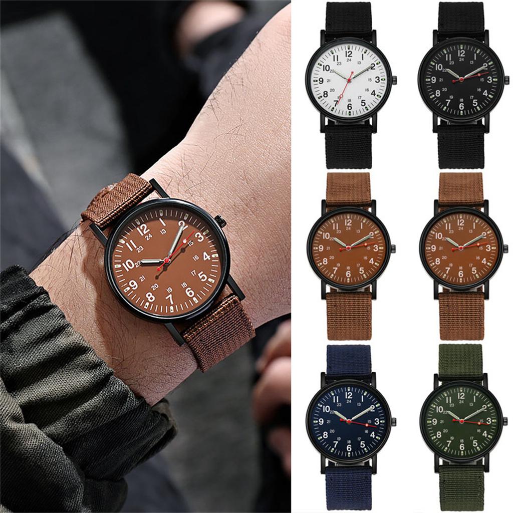 Men's Waterproof Luminous Running Alarm Clock Watch