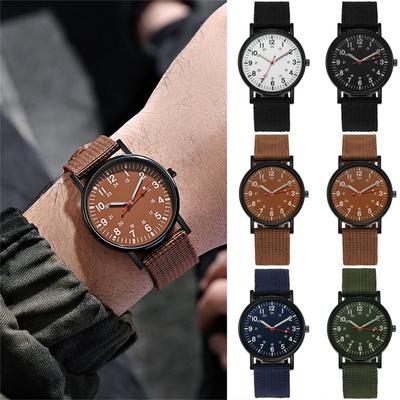 Herren Leuchtende Lauf Wecker Uhr