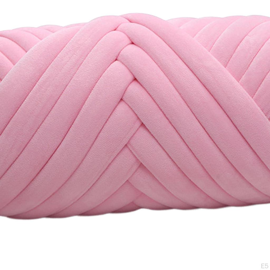 1 Kg Thick Velvet Arm Knitting Yarn for Cushion Baskets, Scarves, Sweaters