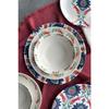 Verona Premium Porcelain Dinner Set 24 Pieces For 6 Persons Green Flower Pattern