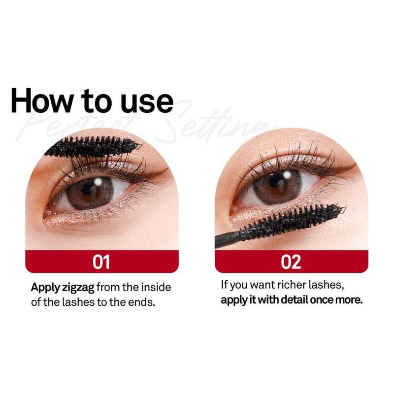 COSNORI - Perfect Setting Waterproof Mascara - 2 Types