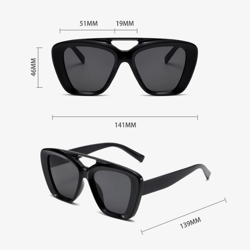 Y2k Big Frame Luxury Brand Designer Oversized Sunglasses Women for Men Vintage Punk Irregular Outdoor Beach Sun Glasses