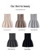 100% Pure Cashmere High-Waisted Warm Knit Base Layer Pants for Women's 2025 Autumn/Winter, Cold-Proof with Tummy Control.