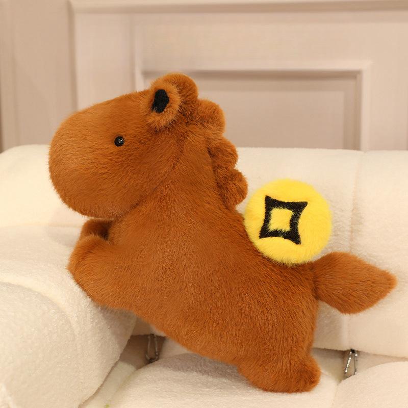 

Творческие куклы-пони сразу же стали популярными Мягкие игрушки сейчас в цене Мягкие куклы Имитация лошади Тряпичные куклы 46cm