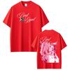 Singer Bad Gyal Tour Fashion Print T-shirts Men Women Harajuku T-shirt Summer Short-sleeved Casual Aesthetic Trendy T-shirt