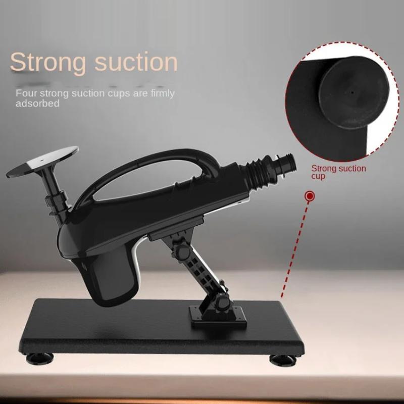 Adult Product Counting Gun Machine for Women, Heating, Shaking, Tongue Licking and Masturbating Device, Simulation of Penis Insertion, for 18+