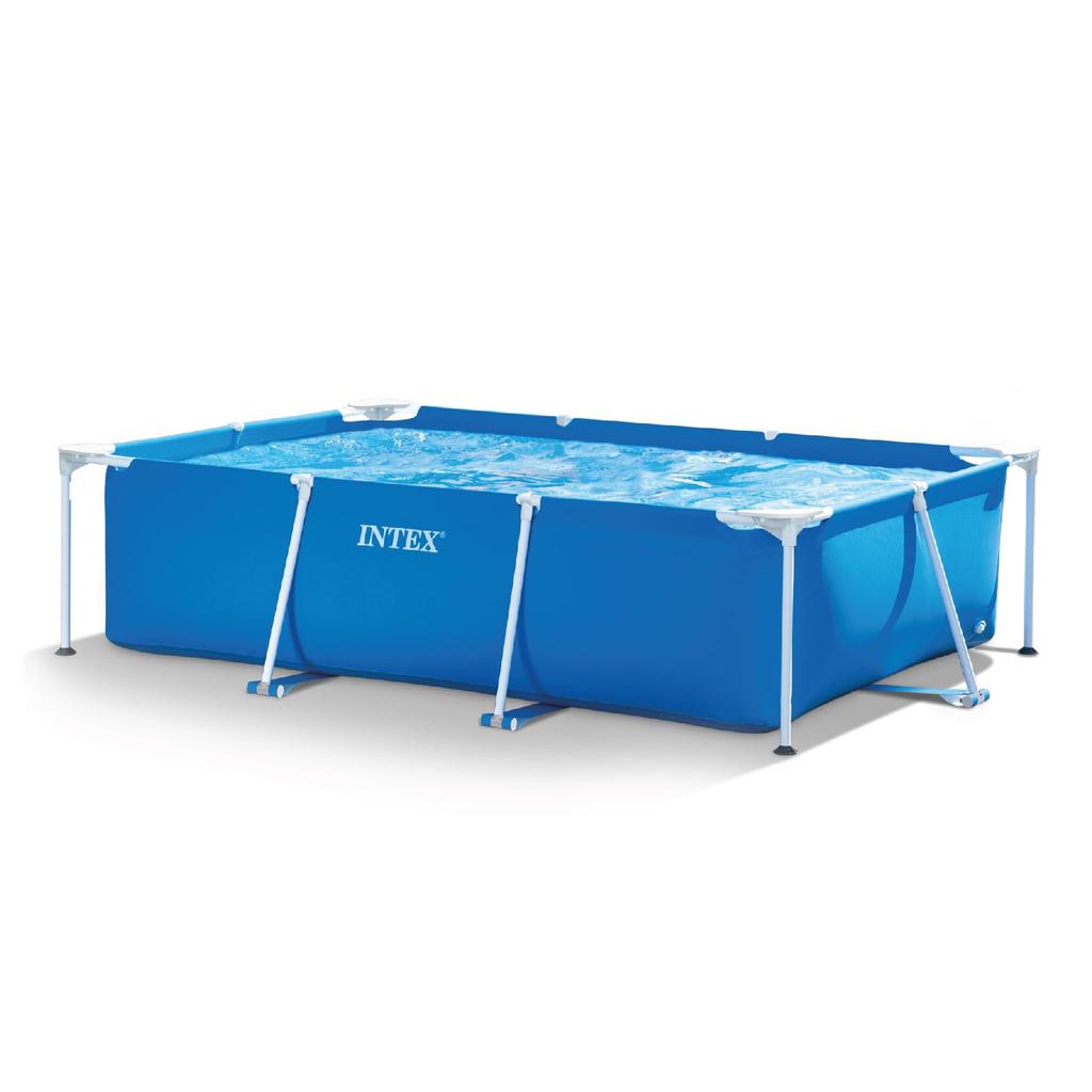 Piscina rectangular INTEX con estructura de 300 x 200 x 75 cm 28272