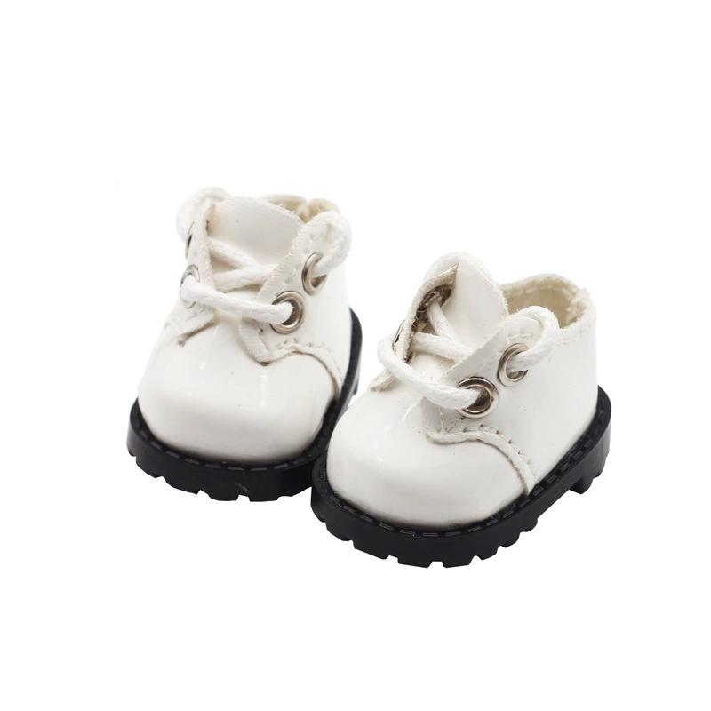 

For 17cm Labubu Kawaii V1 V2 Labubu Doll S Shoes Outfit Accessories Cute Casual Sports Shoes Doll Accessories Gift No Dolls білий