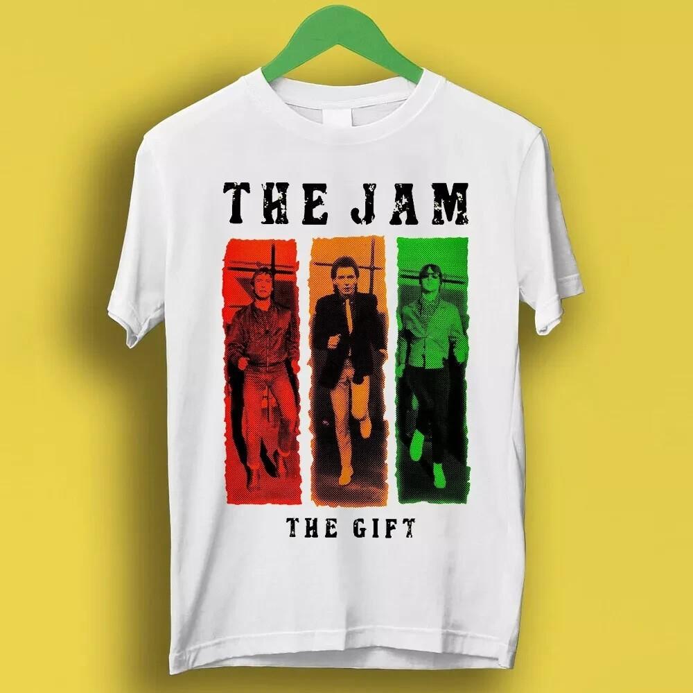 The Jam The Gift Панк-рок-группа Винтажная Для поклонников музыки S-4XL Унисекс Футболка S
