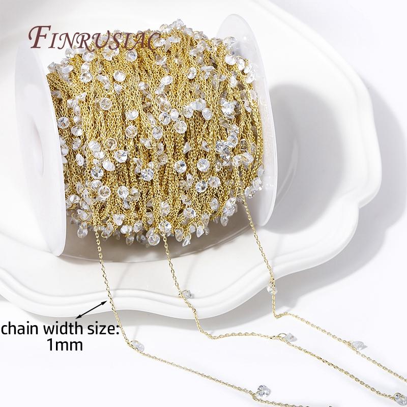 14K Gold Plated Spool Chains For DIY Handmade Jewellery Making Supplies Multi Styles Metal Bulk Chains Wholesale High Quality