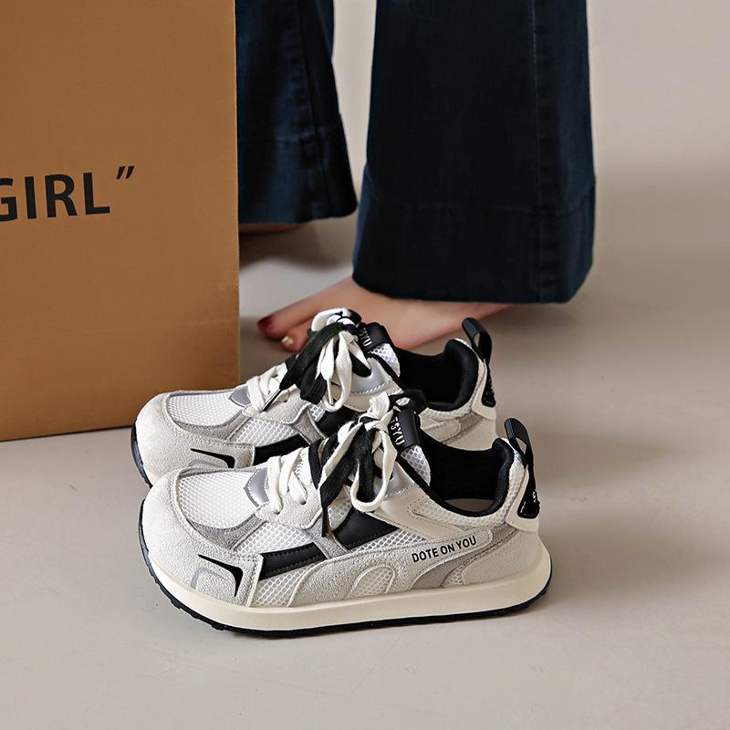 

Ретро сетчатые дышащие повседневные спортивные кроссовки Forrest Gump женские 2025 новая летняя толстоподошвенная универсальная легкая немецкая тренировочная обувь 40