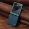 PU Leather Phone Case for Samsung Galaxy Z Flip 6 5 4 3 Drop-proof Protective Cover