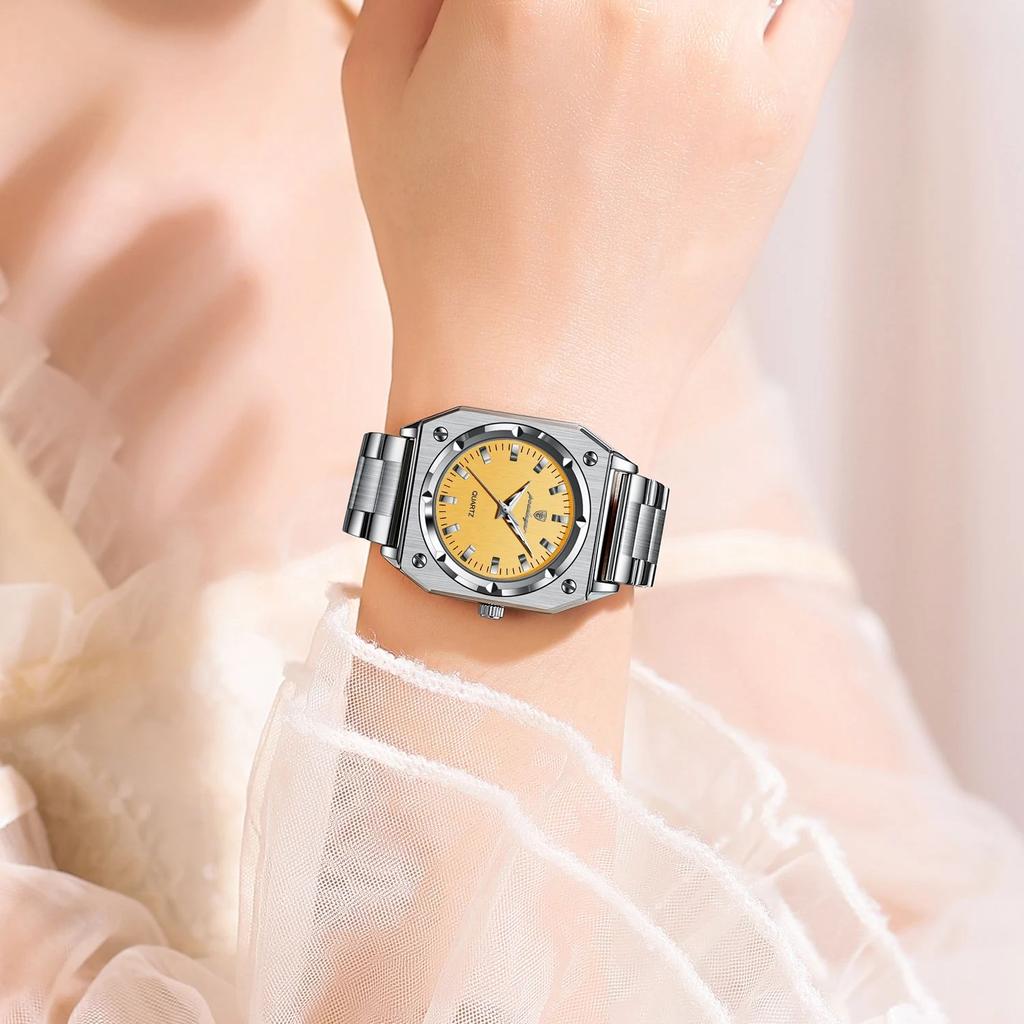 Luxury Casual Ladies Wristwatch Waterproof Stainless Steel Luminous Woman Watch Elegant Fashion Quartz Women's Watches