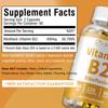 GREVIP Vitamin B2 Riboflavin, 400 mg per serving, supports energy and metabolic health, non-GMO.