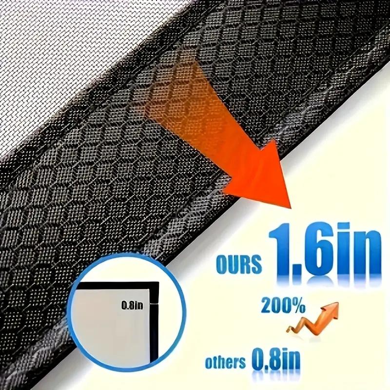 1Pc easy to install magnetic mesh curtains in summer - insect and mosquito proof, suitable for bedrooms and living rooms
