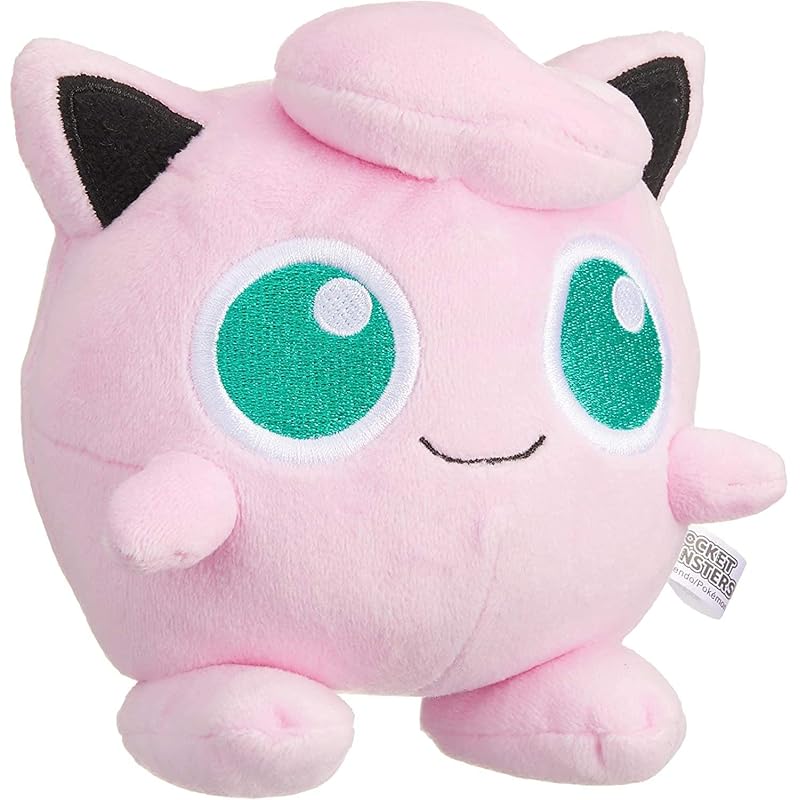 Sanei Boeki Pokemon ALL STAR COLLECTION Jigglypuff (S) W11.5 x D10 x H12cm Plush Toy Pokemon PP02