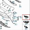 Mercedes-Benz W117 GLA Frontstoßstange Nebelscheinwerferrahmen Zubehör