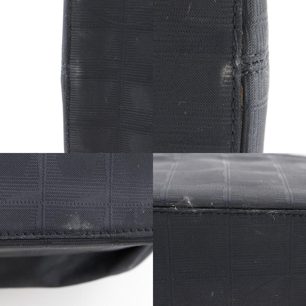CHANEL New travel line Boston bag A15960 black Nylon canvas Women Used