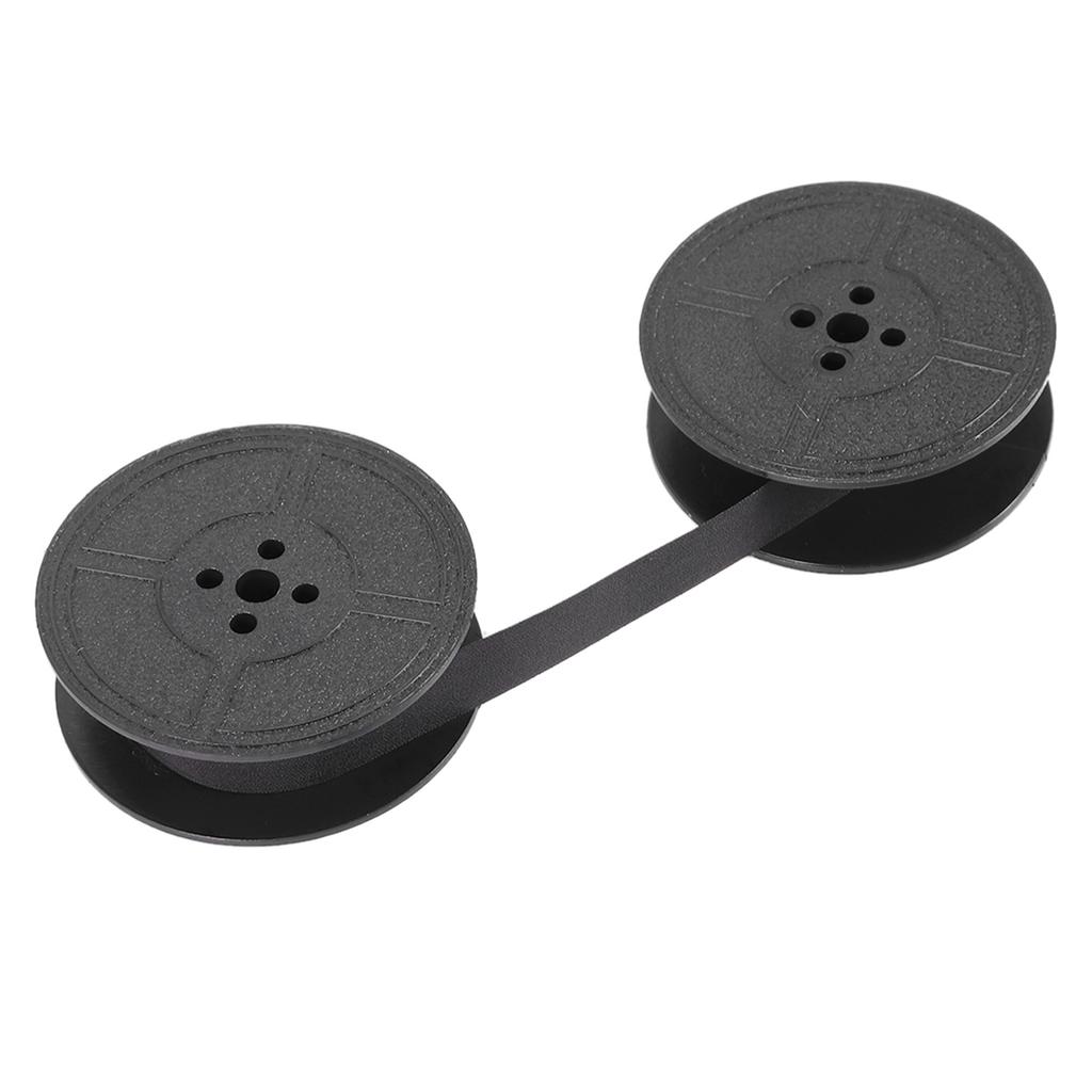 1Pack Typewriter Ribbon Twin Spool Typewriter Ribbon Ink Twin Spool Pack Ink Replacement Part for Most Typewriter(Black)