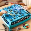 Magnetic Battle Chess: Parent-Child Interactive Toy for Children's Concentration Training