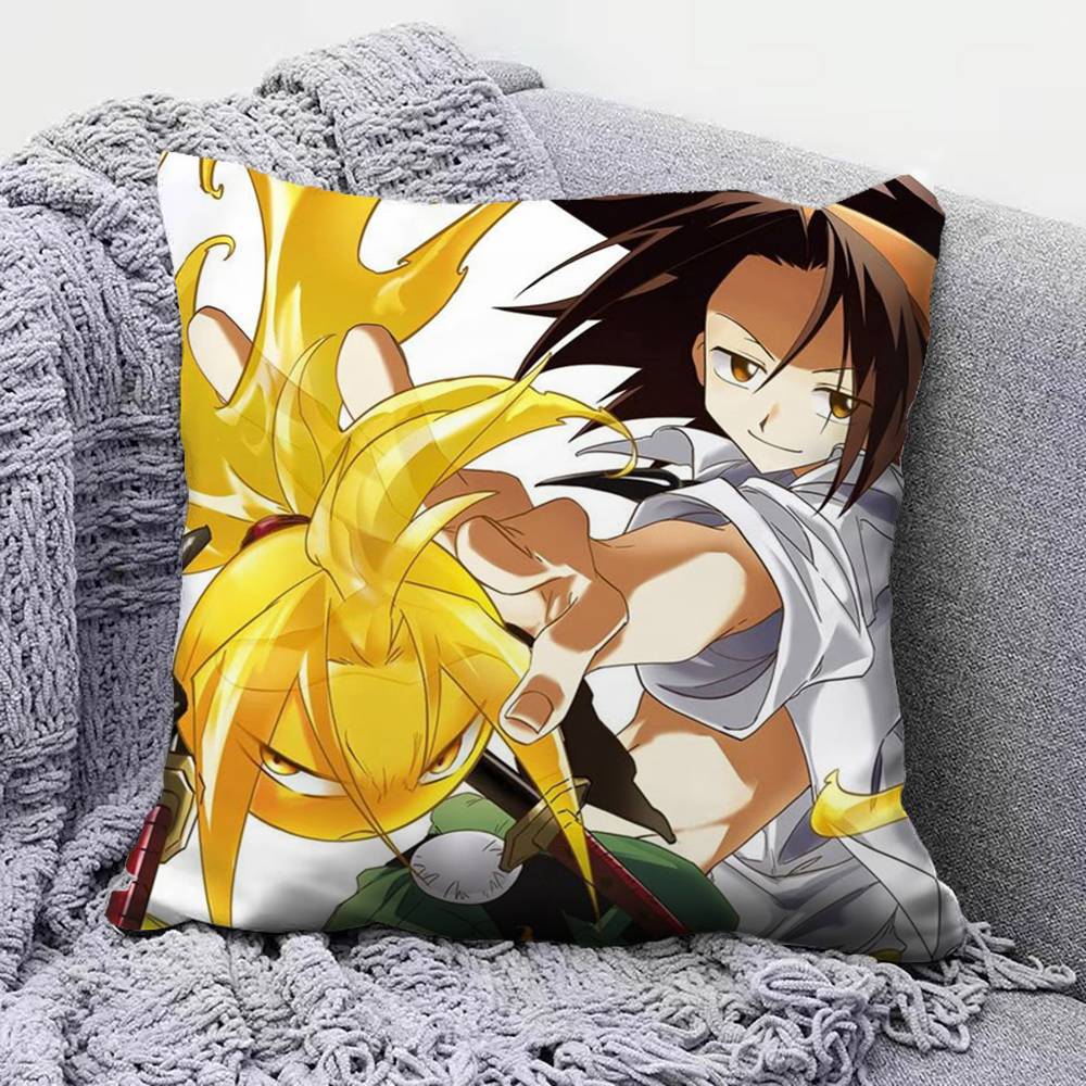 Manga Shaman King Anime Huisbank Kussenhoezen en Decoratieve Op Maat Gemaakte Kussenhoezen