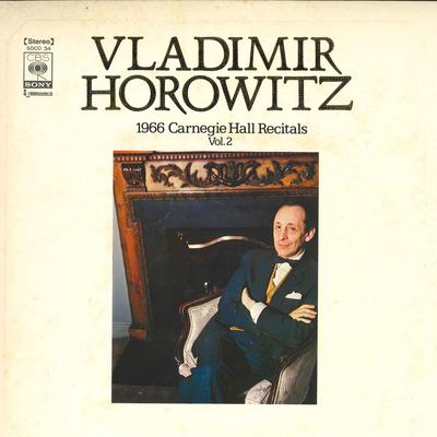 LP Record VLADIMIR HOROWITZ  1966 Carnegie Hall Recitals Vol. 2 SOCO34 CBS SONY Japan Classical Used
