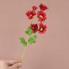 10pcs Coffee Shop Decorative Silk Pink Chamomile Simulated Flowers Home Decoration Artificial 5-Heads Daisy Branch Fake Flower