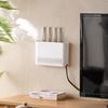 WiFi Router Aufbewahrungsbox Wandmontage Bohrlos Hängendes Regal Box für Home Office und Hotel