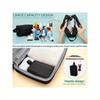 2PCS Travel Shoe Bag & Toiletry Bag Set, Breathable Mesh Golf Shoe Bag with Portable Makeup Pouch for Travel & Sports