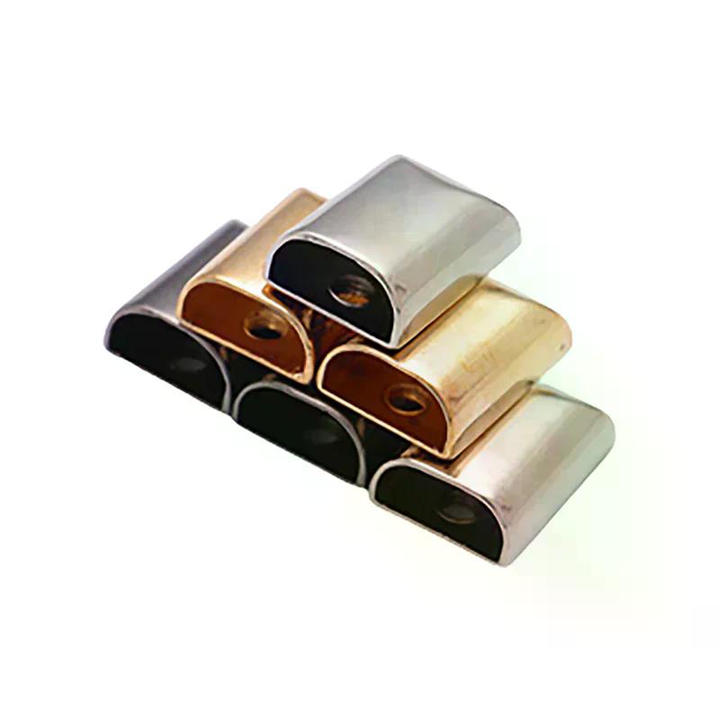 10Pcs Metal Zipper Stopper Zipper Tail Clip Stop Tail Plug Head With Screw Diy Sewing Leather Hardware Craft