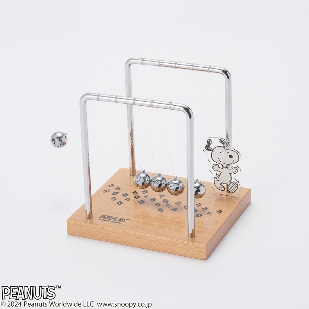 Chatani Sangyo (Chatani) Snoopy PEANUTS Newton's Cradle H13.5 x W13.5 x D11.5cm 151-333002 Fun Science