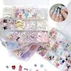 Colorful Nail Accessories Resin Nail Rhinestones for Manicure DIY Crafts Jewelry Bows Butterfly Heart Nail Art Charms