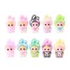 10pcs/Set Baby Three Figure Toy Mini Cat Figurine Desktop Decoration Model Ornaments Toys Boys Girls Christmas Gifts