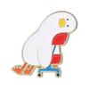 Cute Banana Cat Enamel Pins Chubby Kitten Lazy Duck Reading Book Frog With Coffee Funny Animal Brooches Lapel Badge Jewelry Gift