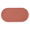 Anti Slip Seasoning Bottle Storage Tray Washable Soap Dispenser Tray Silicone Vanity Tray  Dessert