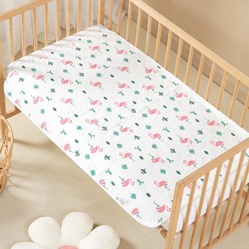 Breathable Waterproof Washable Cotton Baby Diaper Pad - Leak-Proof Protection for Newborns