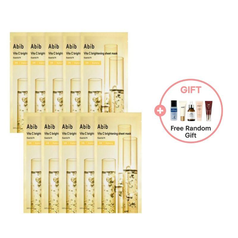 

Abib Vita C Brightening Essential Fit Sheet Mask 10 Sheets