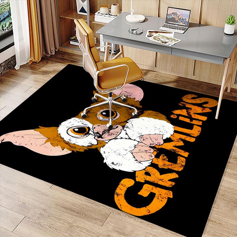 Gremlins Printed Absorbent Washable Carpet, Non-Slip Bathroom Mats, Kitchen Rugs, Yoga Mat,Living Room Entrance, Camping Picnic Rugs