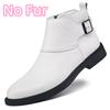 Side Zipper Male Ankle Boots Genuine Leather Men's Motorcycle Boots Classic for Men Ankle Boots 2024 Men Casual Low Top Shoes