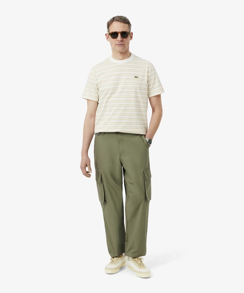 LACOSTE Men'S Straight Fit Cargo Chinos Hh6291-56G Bmy