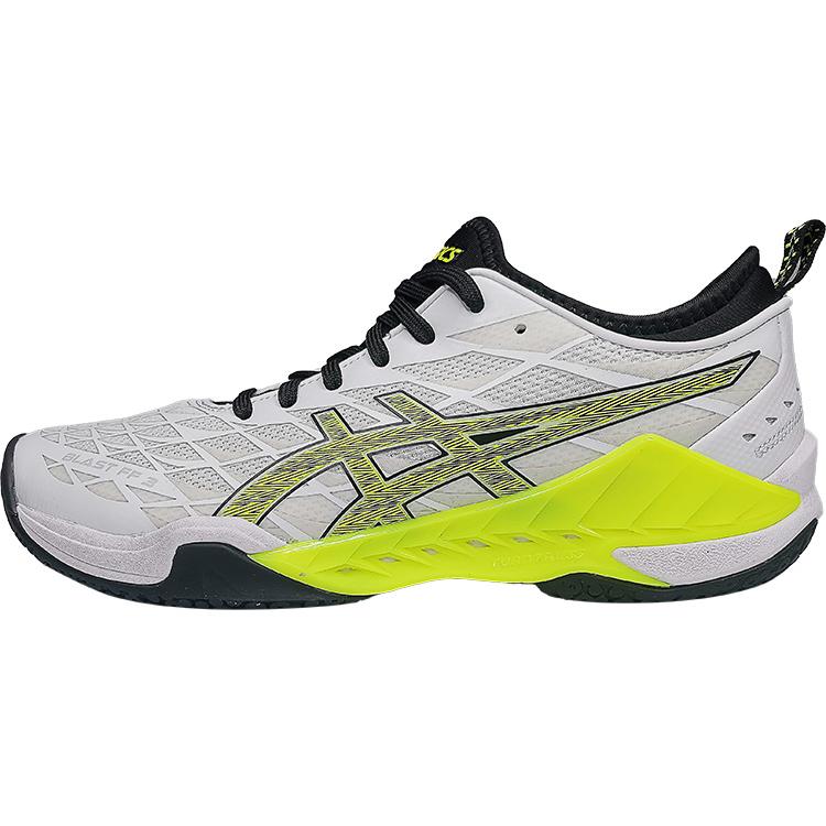

Asics Blast FF 3 Wear Resistant Low Top Badminton Shoes Men s White 42